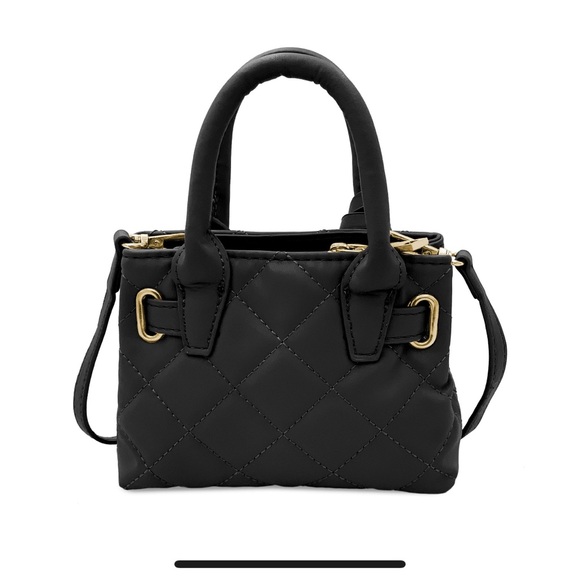 Badgley Mischka Mini Quilted Tote NWT - Picture 3 of 3